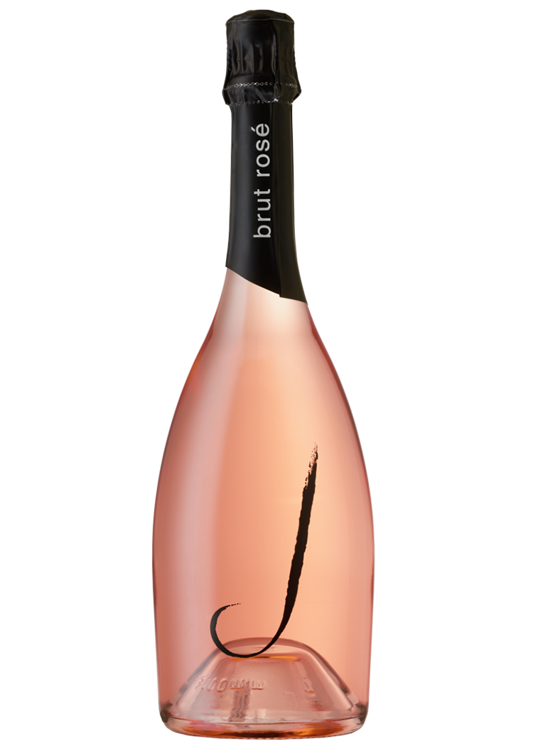 130_J Vineyards and Winery Sparkling R. River Valley_Sonoma County Brut Rose 750ml A